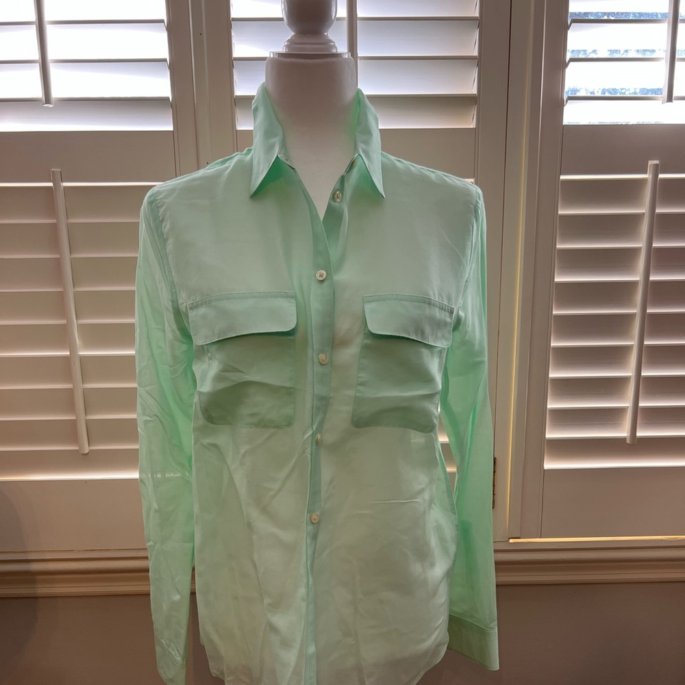Gap Mint Green Blouse (S)